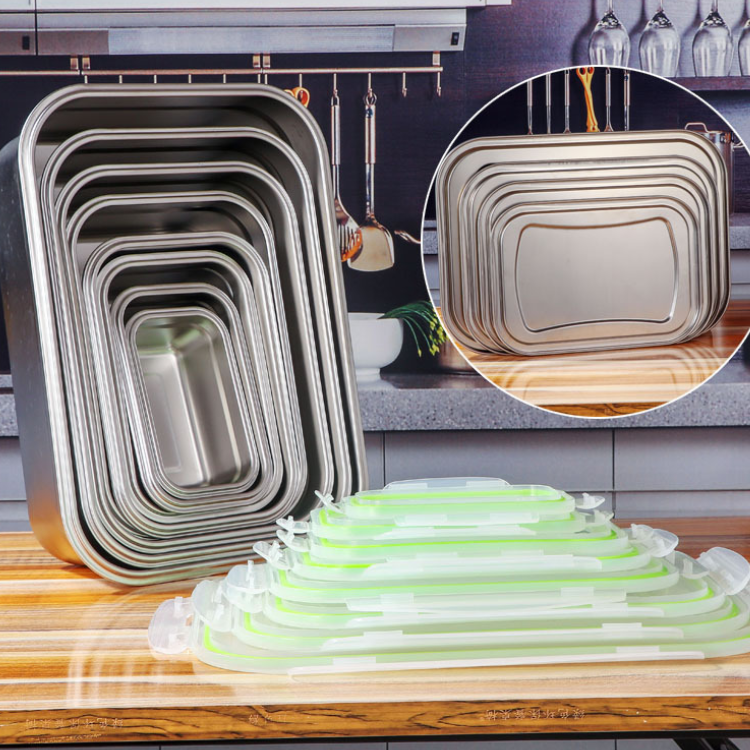 High Performance Stainless Steel Lunch Box Sealed Lunch Box  Lightweight