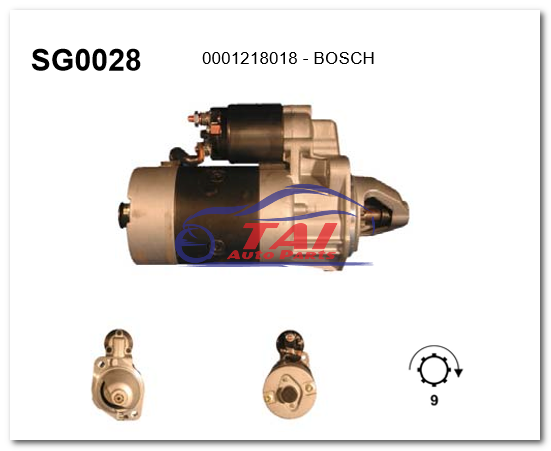 0001109250-BOSCH, Automotive Starter Motor, High Performance 0120689538, 0001218110, 0001223005