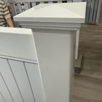 Environmental Friendly PVC Privacy Fence Wide 8 Foot Vinyl Fence Panels