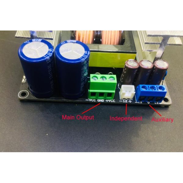 Wishcolor New 700W Switching Power Supply Board Default Main Output Voltage ±25V ±35V ±45V ±55V ±60V for Mount AC DC Converters