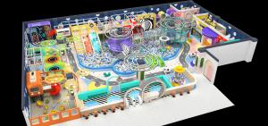 Dreamland soft playground equipment large indoor play structures soft play area