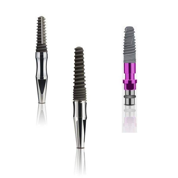 Pure Titanium Dental Implant Bone Level Fixture CE/ISO13485 S.L.a Surface Customized