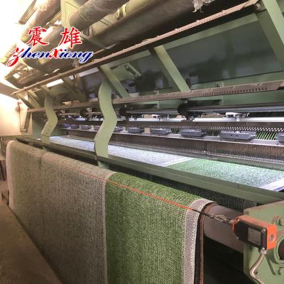 50kW Automation Artificial Grass Making Machine Turf Manufacturing Football Grass Fault Alarm Self Stop