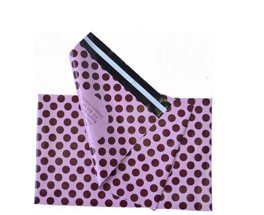Custom poly colored plastic mail bag printed color pe self adhesive courier bag