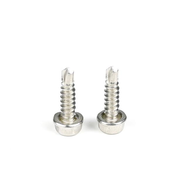 ZINC Finish Skilful Manufacture Hex Washer Head 304 Tek Screws Self With Rubber For Gas Stove