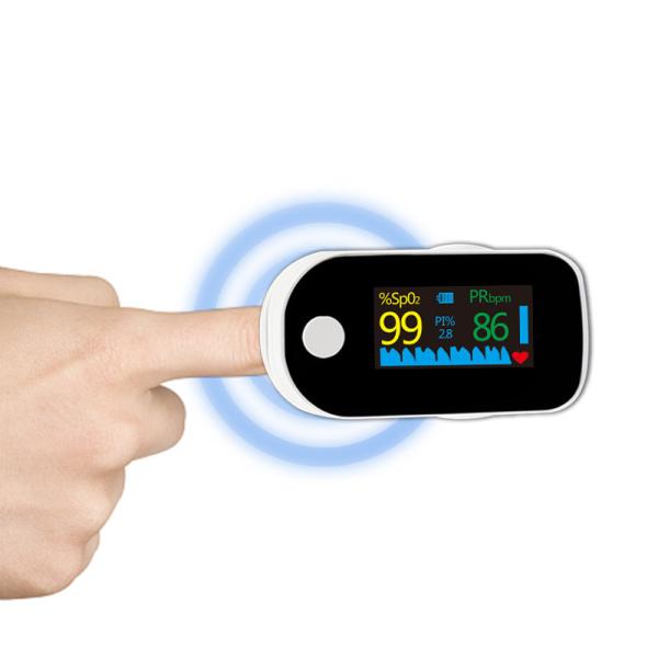 TFT Contec Oled Portable SpO2 Pulse Oximeter Blood Oxygen Saturation Monitor Rate Measurements