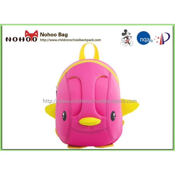 Water Proof Neoprene Travel Children School Backpack Duck Style