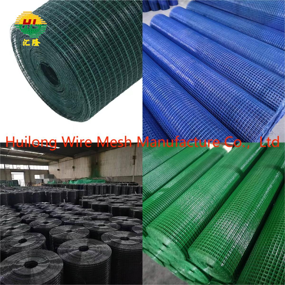 Pvc покрыл 3' X25m/Roll сварил ячеистую сеть 1/2» 3/4