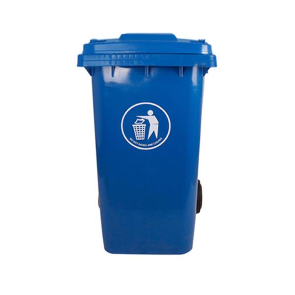 Réservoirs de déchets à roulettes de plastique HDPE