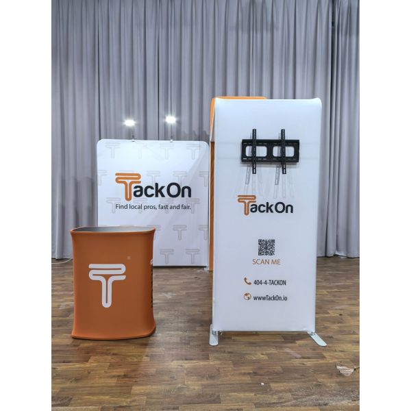 Trade Show Booth Modular Photo Booth Backwall Fabric Display Kit