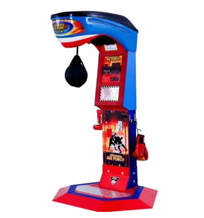 Super Blaster King Coin Operated Boxing Arcade Game Machine Kids Fun Sport Machine