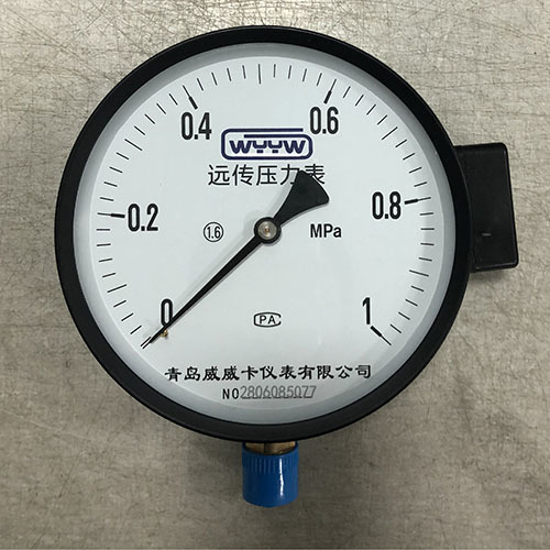 6-inch Dial Remote Reading Pressure Gauge with 0-1.6MPa Range and 1.6 Accuracy Class for Remote Monitoring