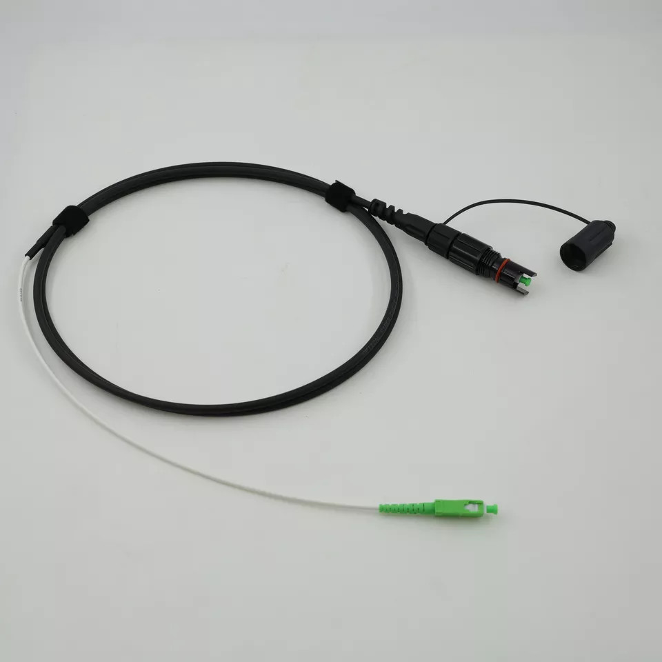 Соединитель SC оптически h IP Pre Connectorized соединителя TW гибридного быстрого мини совместимый