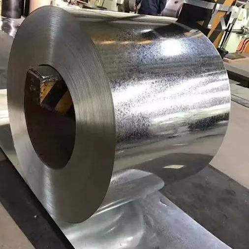ASTM A653 Холоднокатаная цинковая цинковая стальная катушка DX51D Z275 Цинковые покрытия Z120 Для строительства