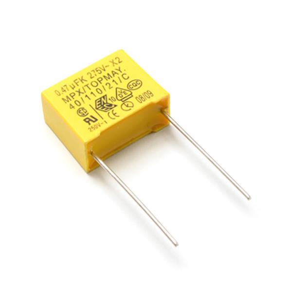 0.47uF 275VAC MKP X2 Film Capacitor P15mm 22.5mm For Home Applications