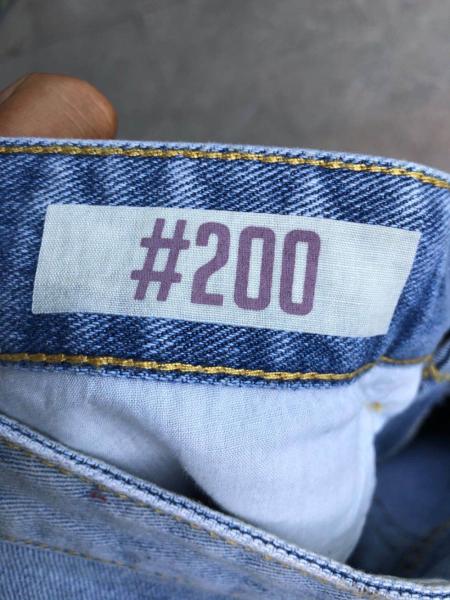 Light Blue Straight Fit Jeans Mens 100% Cotton Casual Denim Pants