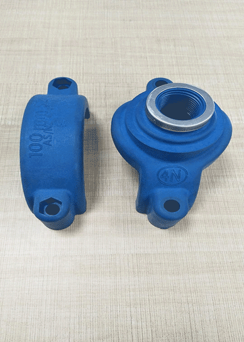 High Precision Industrial Injection Molding Parts Plastic Pipe Connectors
