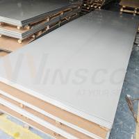 2B Finition de broyeur SUS 304 304L tôle métallique en acier inoxydable laminée à froid 1220mmx2440mmx0,6mm