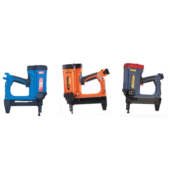 Lightweight Pneumatic Air Nail Gun Nailer for Concrete Wall 1100 Nails Fuel Rod Life