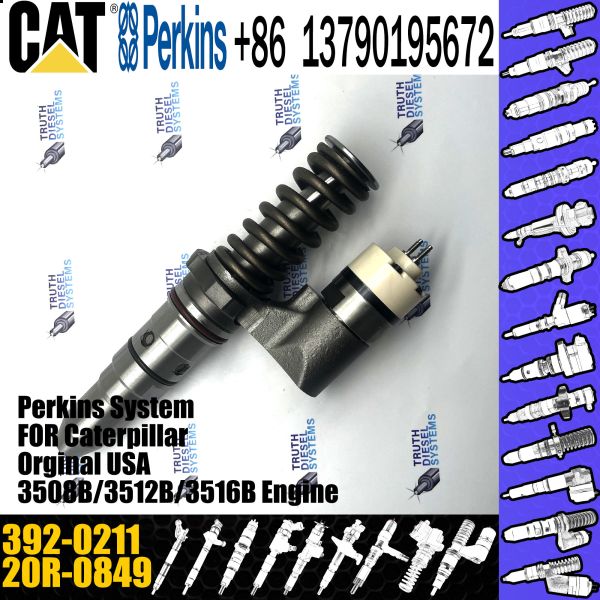 Caterpillar parts Reman Injector 392-0211 3920211 20R-0849 20R0849