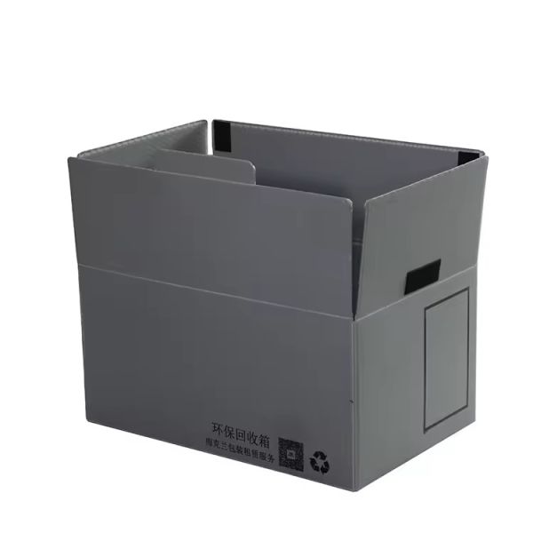 Folding Polypropylene Corrugated Plastic Shipping Container Box