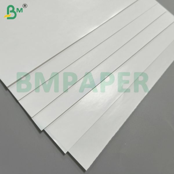 C1S White Paper Coated One Side Label Face Material For Bottle & Glass Labels