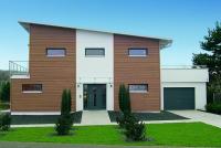 ICC EN-1090 Aço leve pré-fabricado Casas de luxo de 2 andares Villa com lavatório, chuveiro