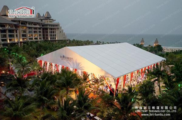 5000 People Aluminum Large Outdoor Tents for Sale , 50x100m Large Event Tent for Parties