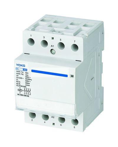 Interruptor elétrico modular do contator 2NO 40A do agregado familiar da C.A. de 1NO+1NC Cotactor
