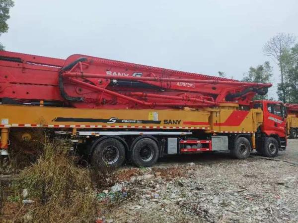 2022 Sany concrete pump truck 62 meters for sale, the most suitable concrete pump for high-rise buildings
