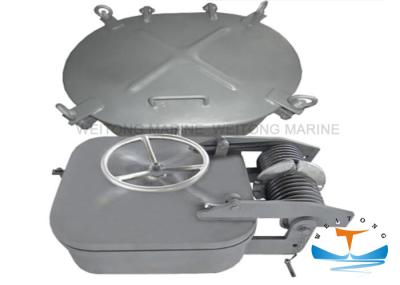 Square Type Marine Hatch Cover 400x500-600x600mm Size 12mm Cover Thickness