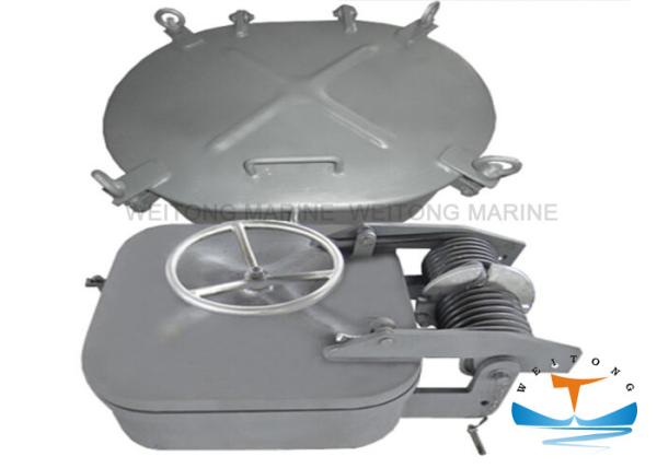 Square Type Marine Hatch Cover 400x500-600x600mm Size 12mm Cover Thickness