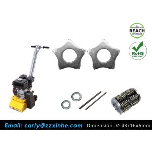 Резец TCT аксессуаров 5PT скарификатора Blastrac филируя извлекает маркировки мостовой