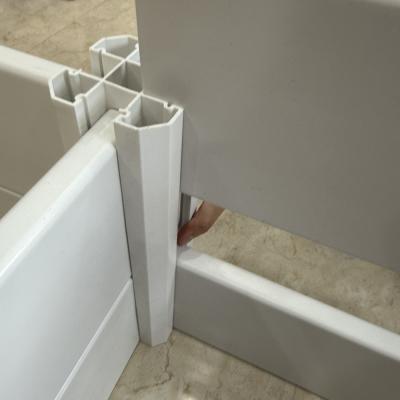 Heavy Duty PVC Planter Box Strong Structure Vinyl Fence Garden Box