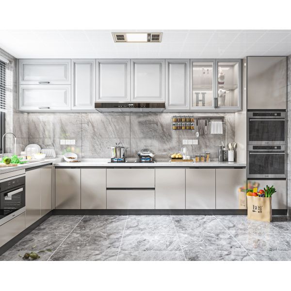 Modern MDF Kitchen Cabinet Door Panel for Hotels and Apartments