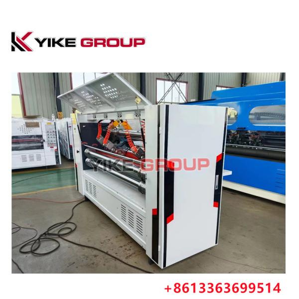 Yk-2000 Electric Adjustable Thin Blade Slitter Scorer Machine For Making Carton Box