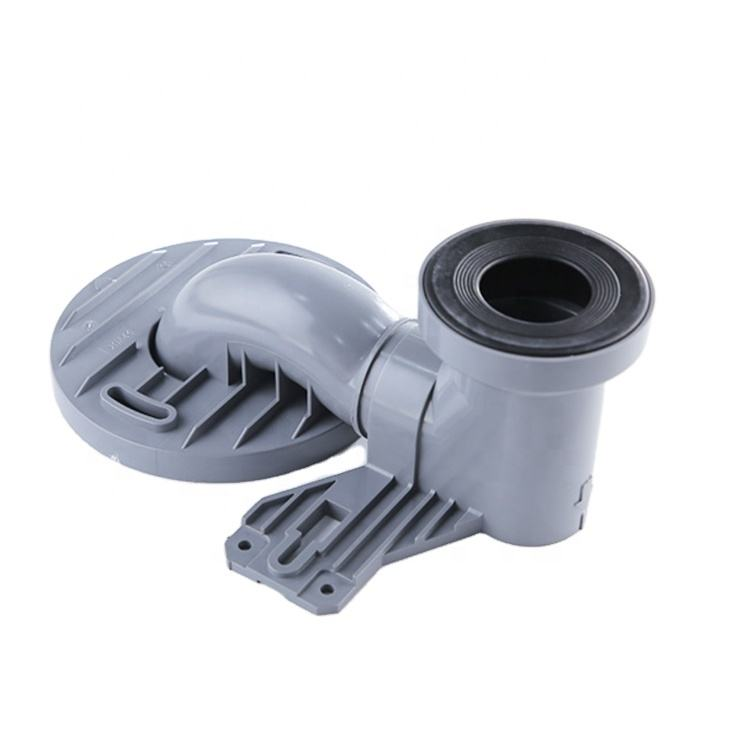 Modern Bathroom PVC Toilet Relocation Kit Garbage Drain Pipe Easy Installation Super Thickened Reinforced Leak-Proof