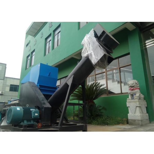 Energy Saving Plastic Crusher Machine Agricultural Film 3000 Kg 4 Stationary Knife