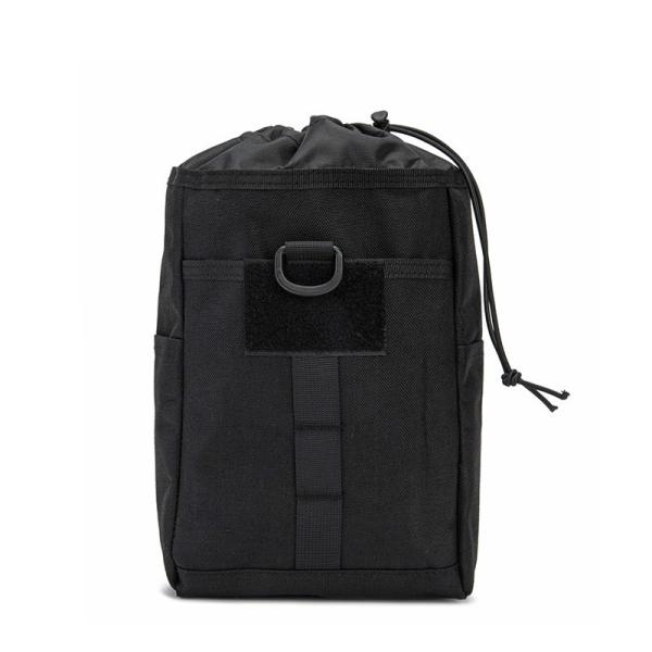 Tactical MOLLE Water-Resistant Foldable Utility Pouch - 1.2L Collapsible Waist Pack for Hiking, Camping & Cycling (4 Colors)