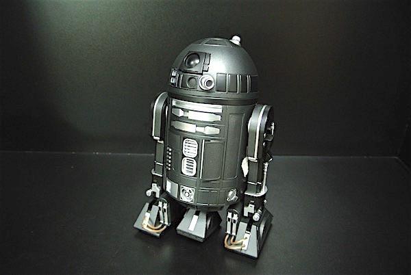 Black Robot Action Figures With Two Wheel Disney Logo Adult Collection​