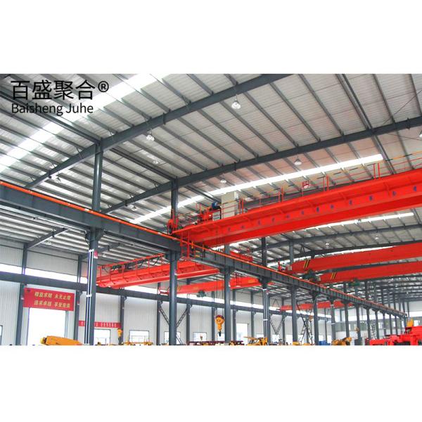 Large Span Steel Space Frame Structure Office Prefab Workshop with H Steel Column