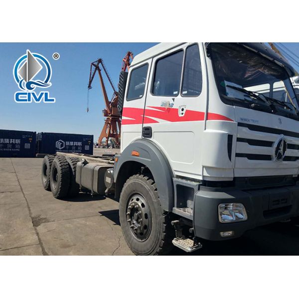 Chassis 6x4 Beiben NG80 340hp Heavy Cargo Trucks North Mercede Benz