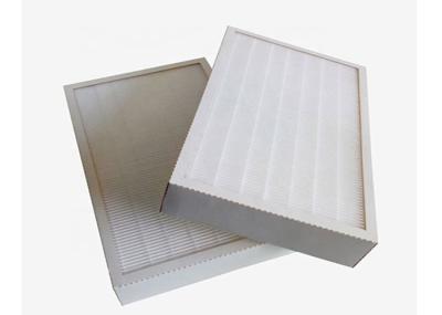 OEM ODM Paper Frame Pleated Panel Filter 0.5Kg H13 HEPA Filter Replacement
