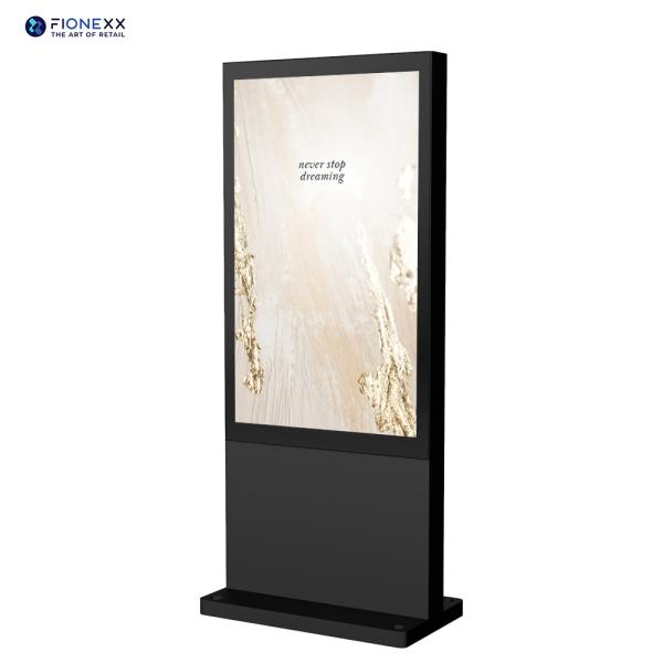 Écran d'affichage publicitaire extérieur sans ventilateur numérique vertical