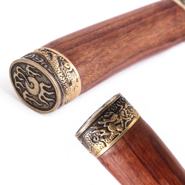 HRC58 Sharp Blade Handmade Custom Machete Kitchen Knives Carbon Steel