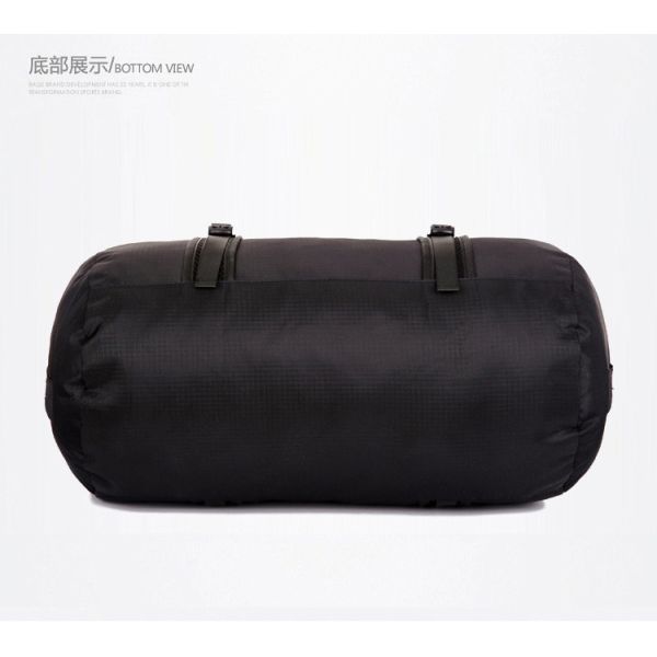 Portable Foldable Duffel Overnight Bag Cylinder Wet Dry Gym Sport Crossbody Travel Weekender