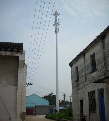 ChangTong 36M Monopole Telecom Tower para a montanha
