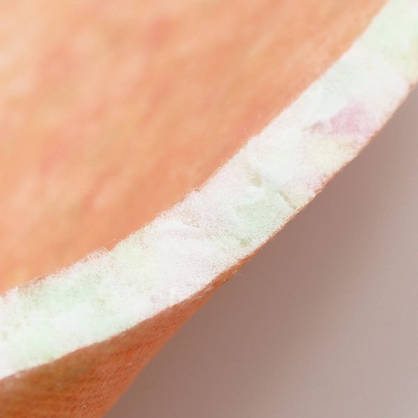 Пена PU дома оранжевая положила не сплетенную губку в основу 10mm