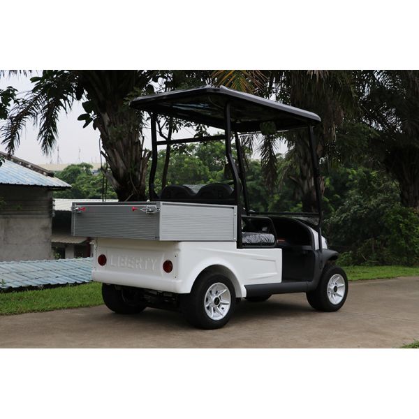2 Seats Electric Golf cart With Aluminum Cargo Box 560KG Weight Capacity