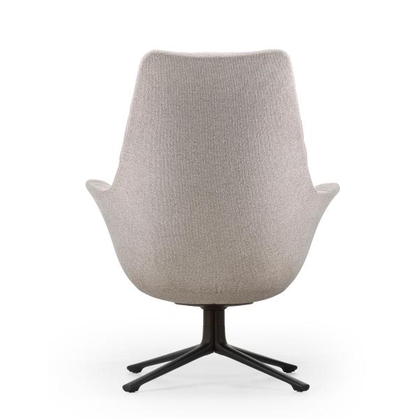 Contemporary Soft Upholstery Modern Office Lounge Chairs With Base Reclining